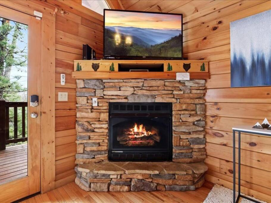 فيلا Breathtaking Views Of The Smokies, 3 Mins To جاتلينبرج المظهر الخارجي الصورة