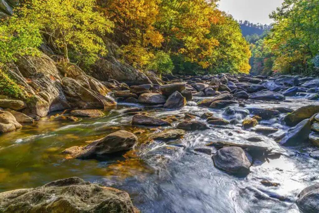 فيلا Breathtaking Views Of The Smokies, 3 Mins To جاتلينبرج المظهر الخارجي الصورة